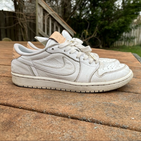 jordan 1 white vachetta tan